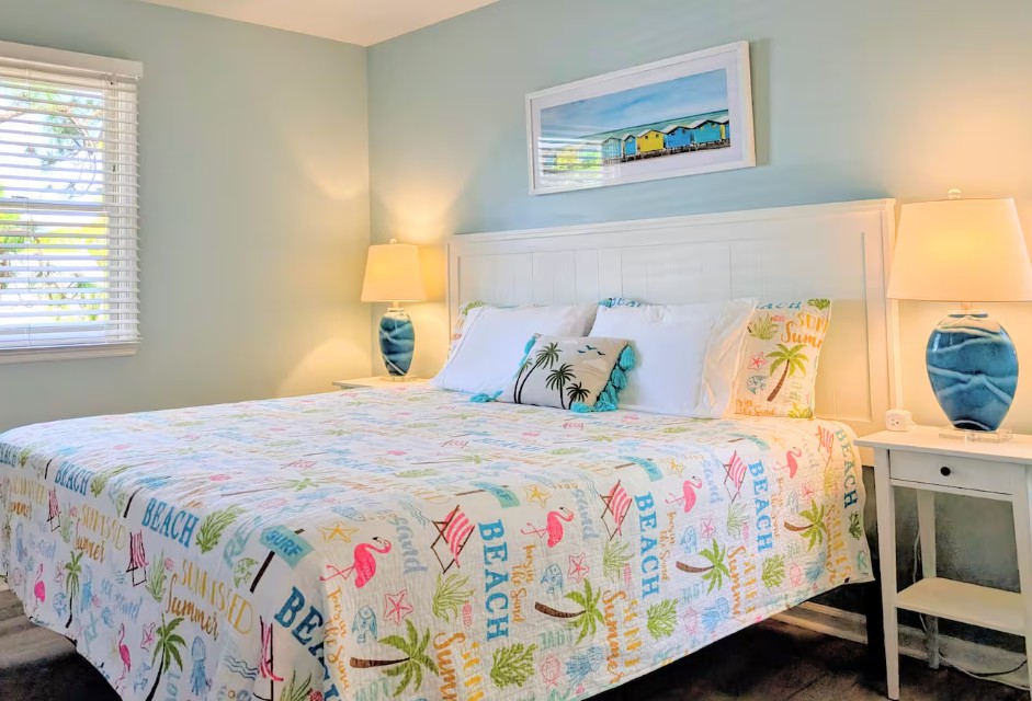 Primary bedroom at As You Wish